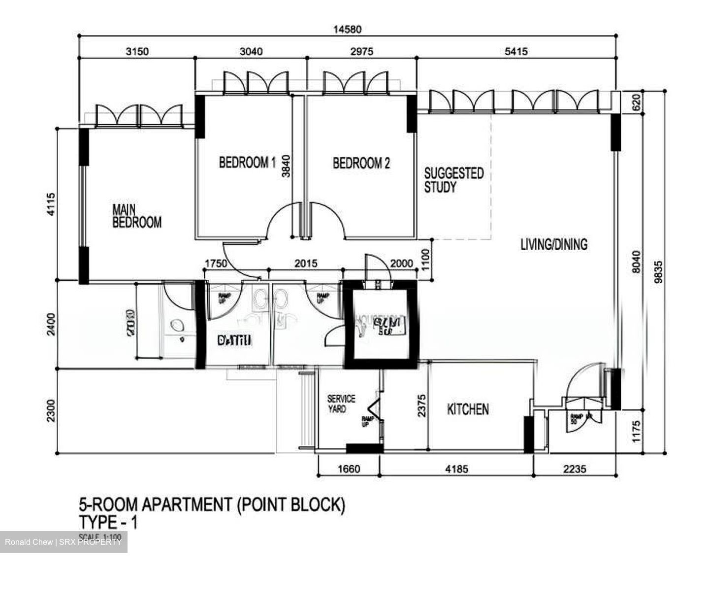 Blk 428B Floral Spring @ Yishun (Yishun), HDB 5 Rooms #633124781